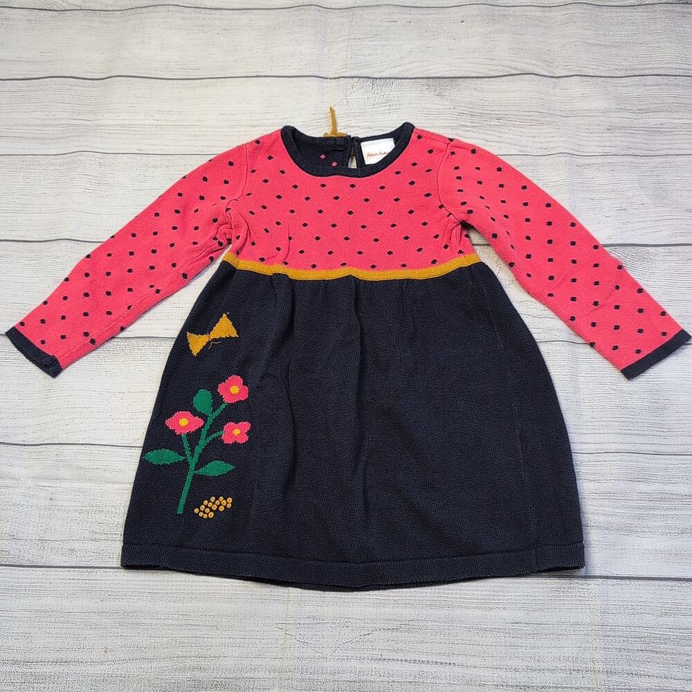 4 Hanna Andersson Intarsia Sweater Dress